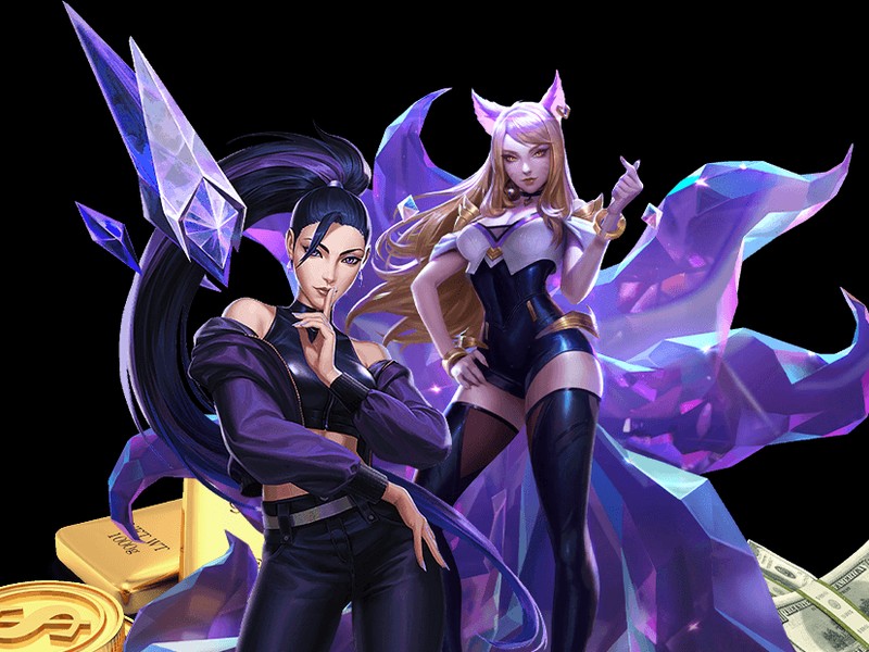 Người chơi e-sports với tai nghe và màn hình